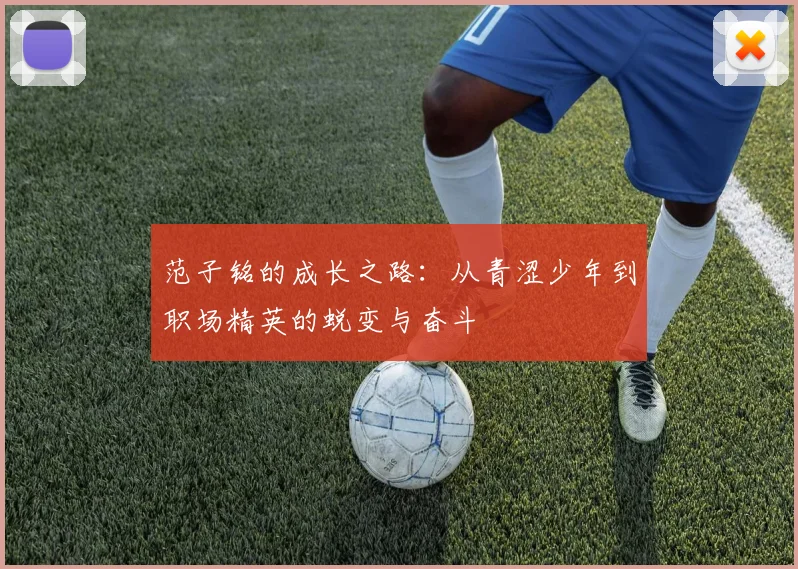 范子铭的成长之路：从青涩少年到职场精英的蜕变与奋斗